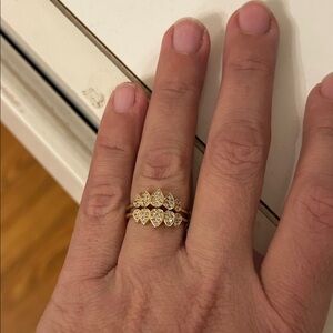 Melanie auld crown enhancer rings